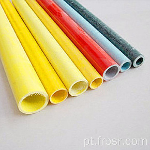 cabo de tubo redondo de esfregona de fibra de vidro